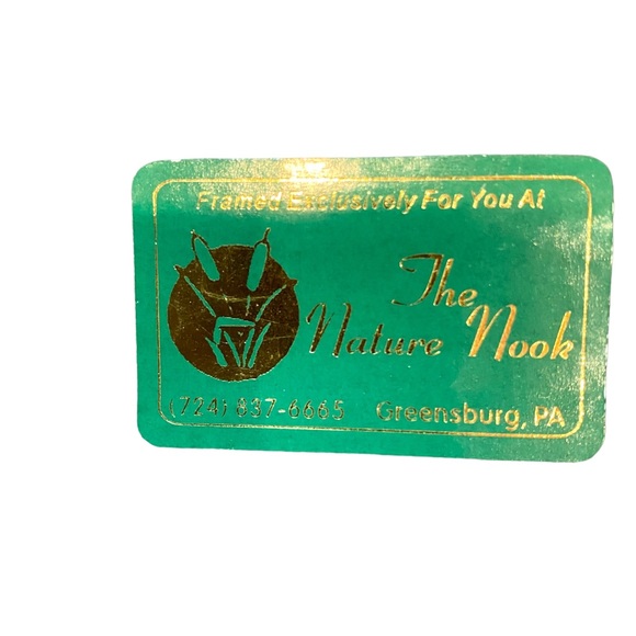 Americana/Colonial Moon, star, letters in frame. - Picture 4 of 5